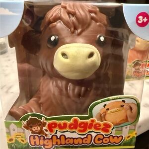 Squishy Highland Cow- Brown